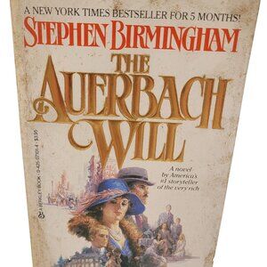 The Auerbach Will 1983 Berkley Vintage Paperback Stephen Birmingham Drama